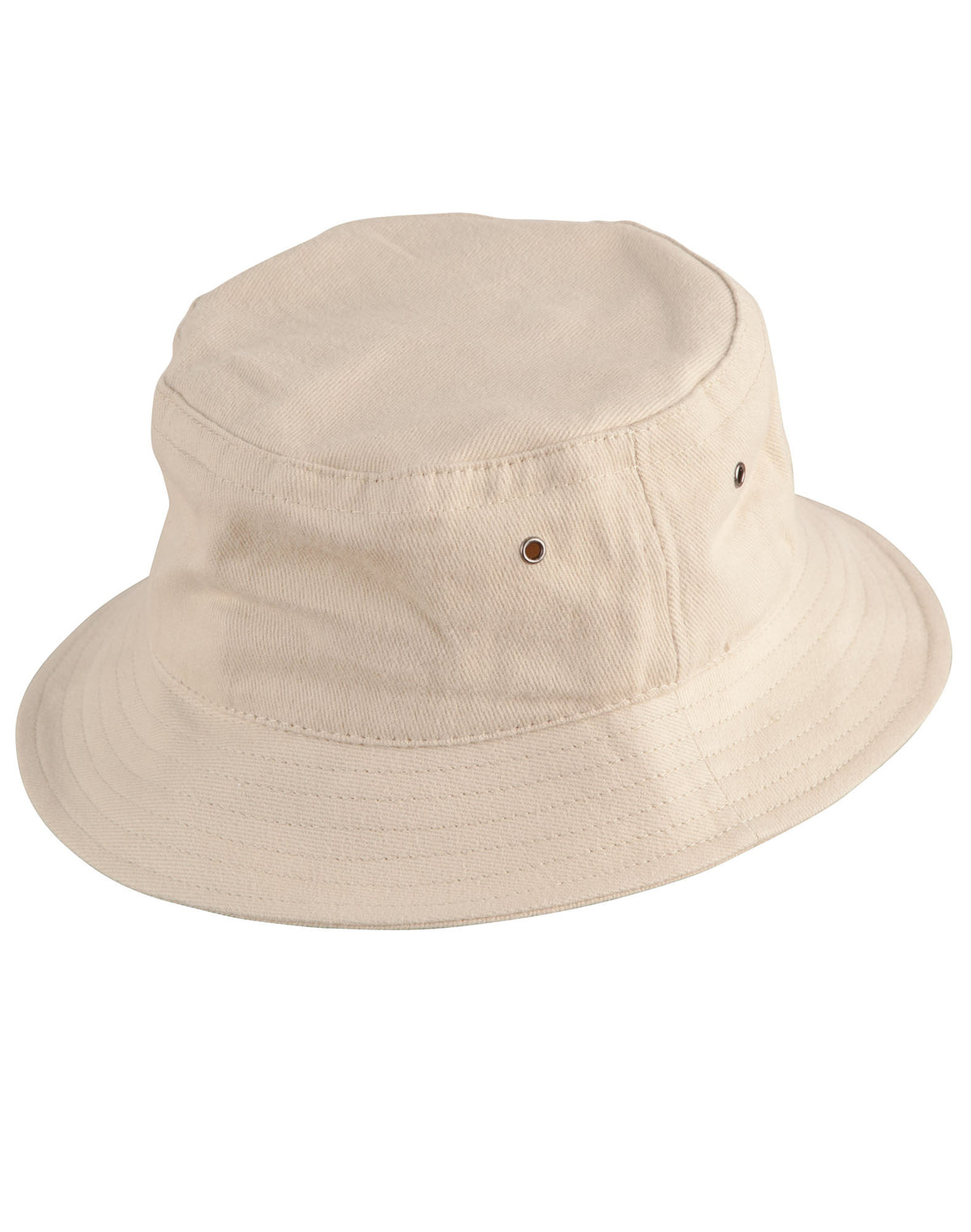 Soft Washed Bucket Hat - Natural - Front