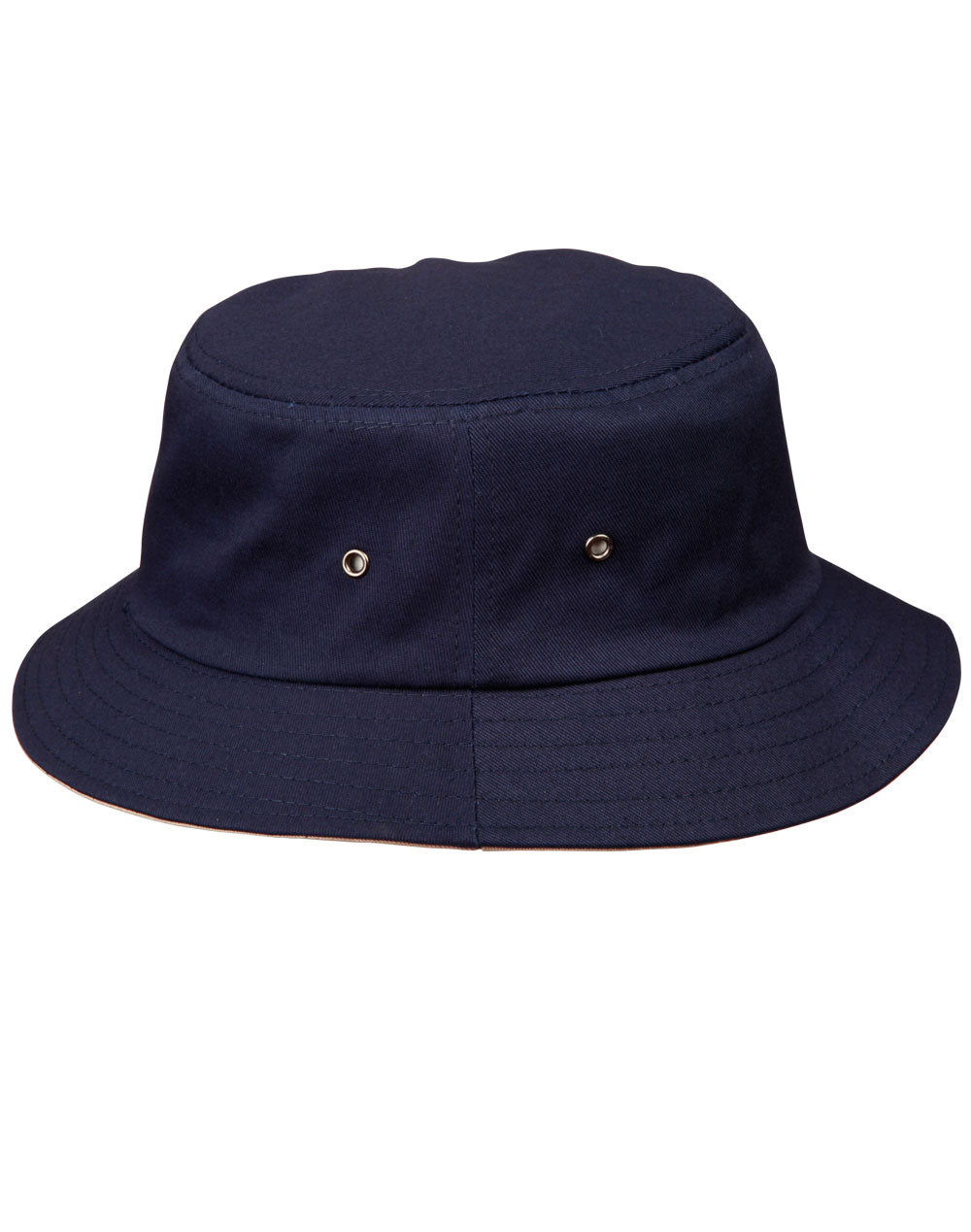 Bucket Hat - DarkNavy/Sand - View