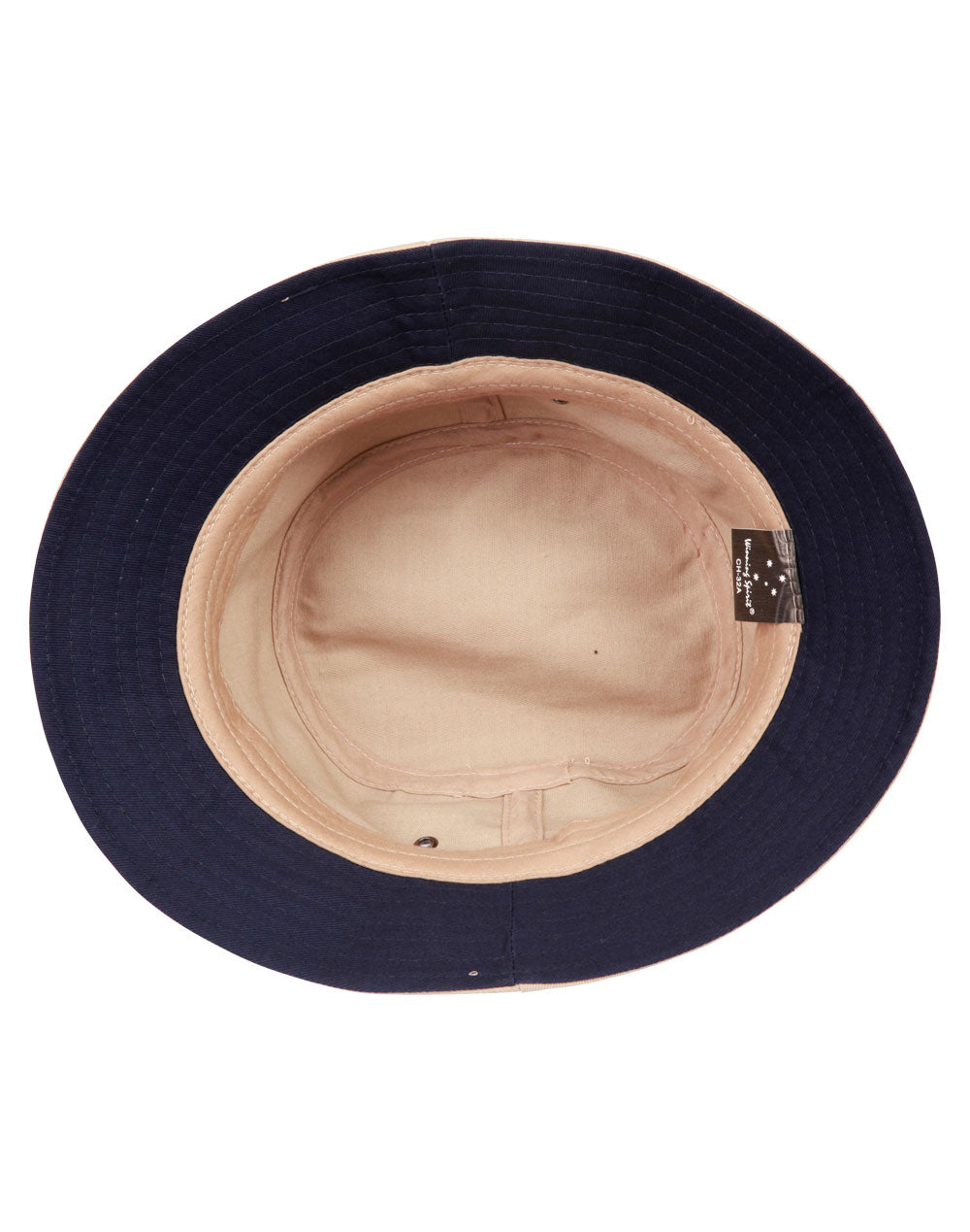 Bucket Hat - Sand/DarkNavy - View
