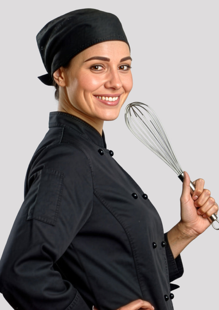 Twist Chef Bandana - Black - Model