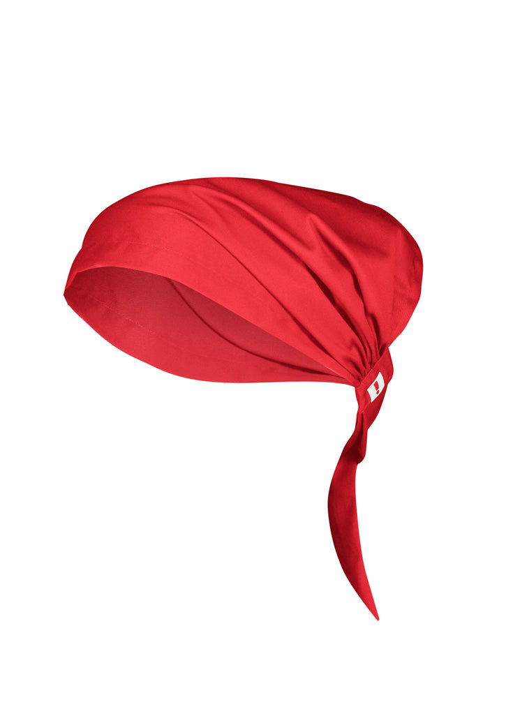 Twist Chef Bandana - Red - Front
