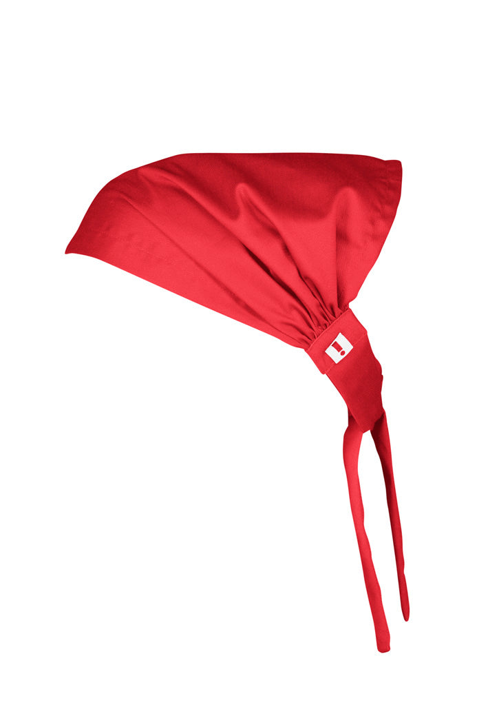 Twist Chef Bandana - Red - Back