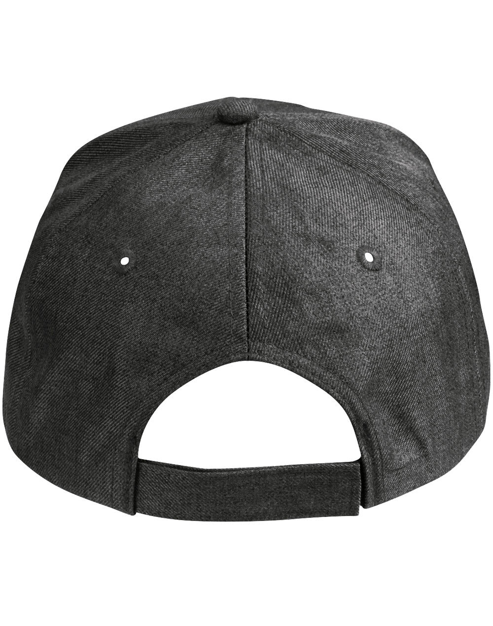 Heather Cap - Black - Back