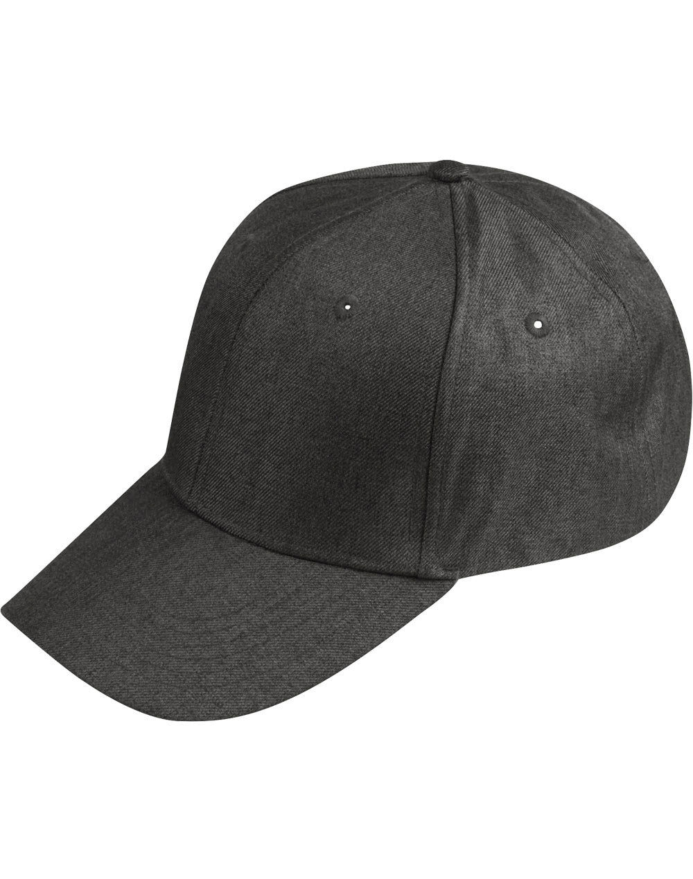 Heather Cap - Black - View