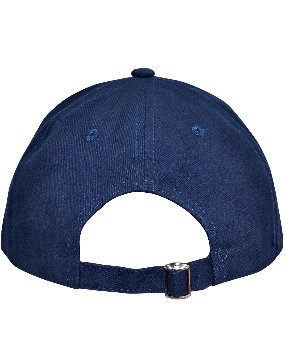 Heavy Brushed Cotton Cap With Buckle - Back