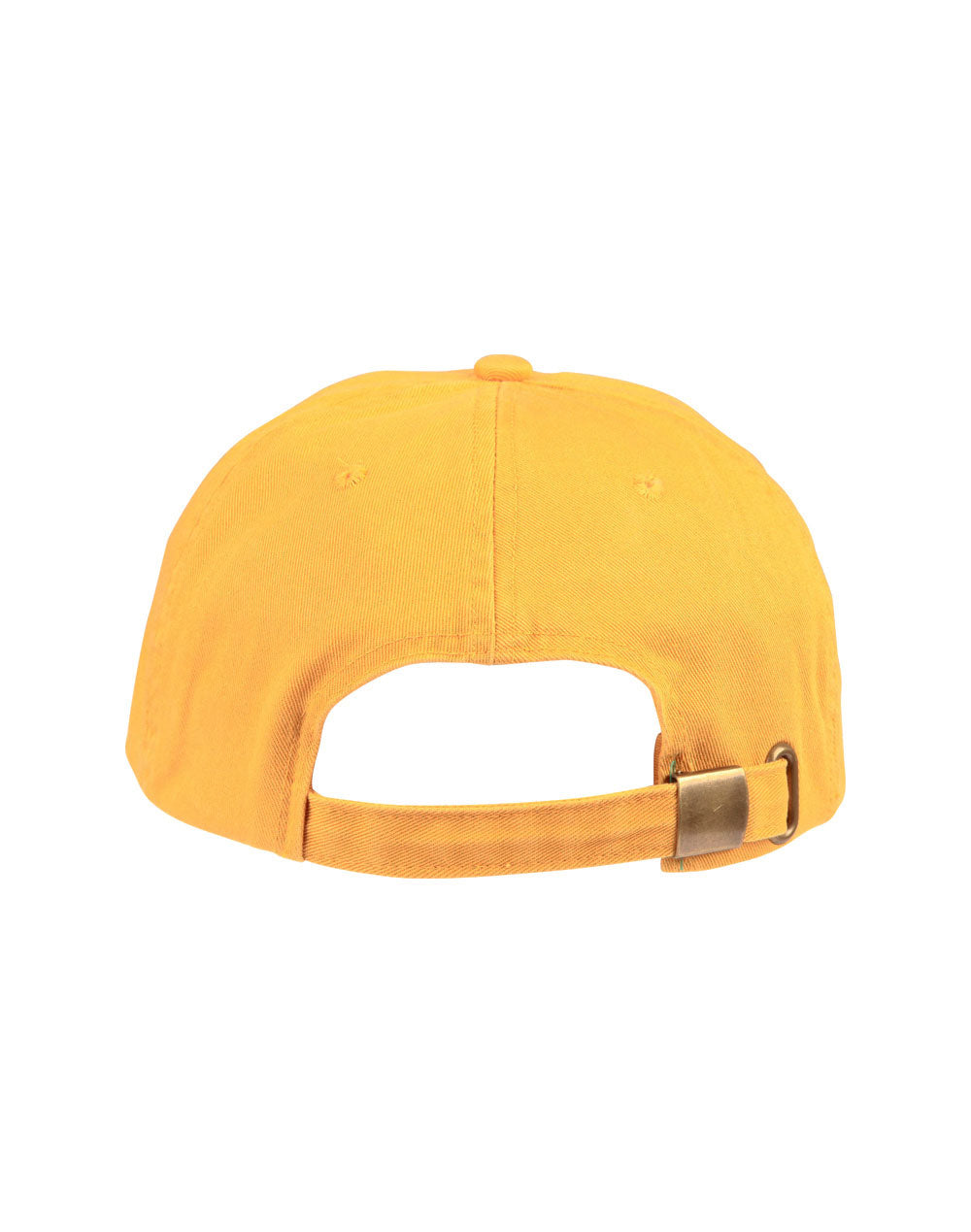 Washed Polo Sandwich Cap - Yellow/Navy - Back