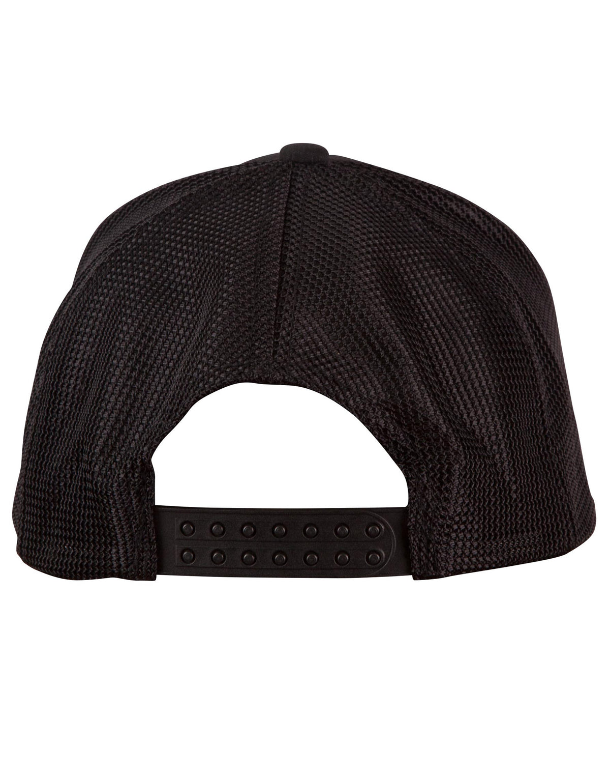 Contrast Peak Trim Cap - Black/Red - Back