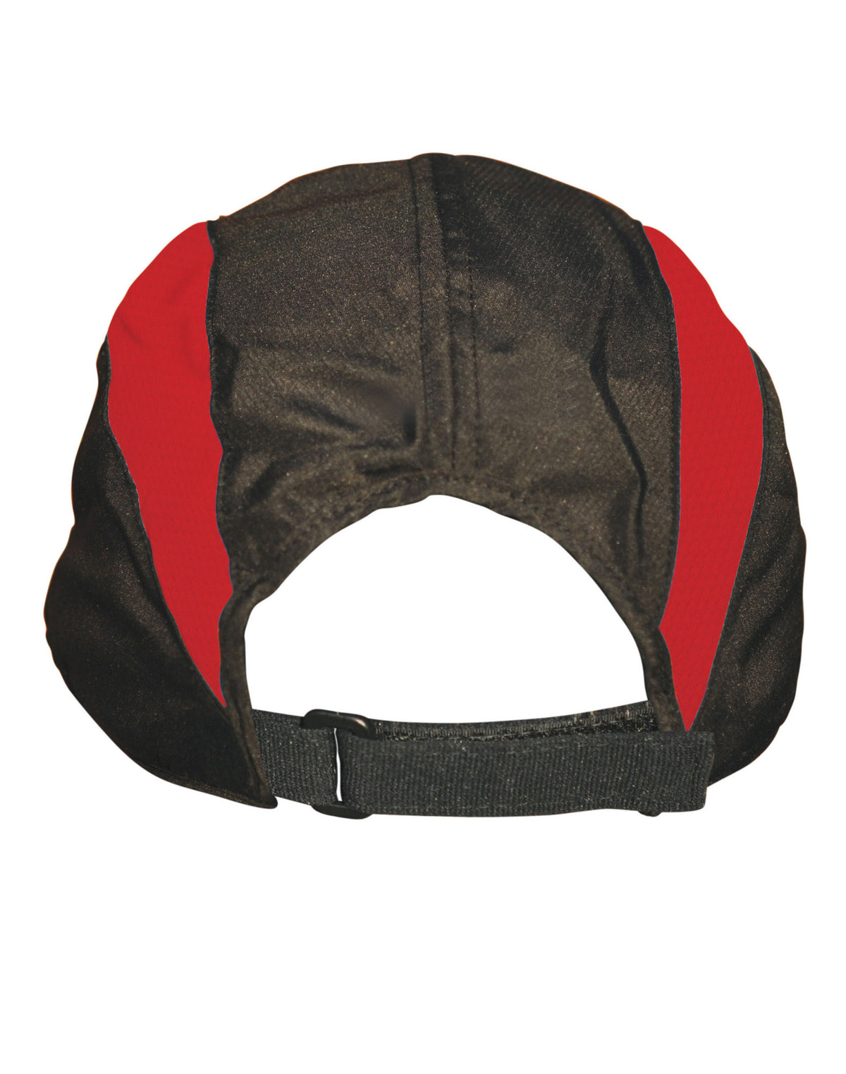 Sprint Foldable Cap - Black/Red - Back