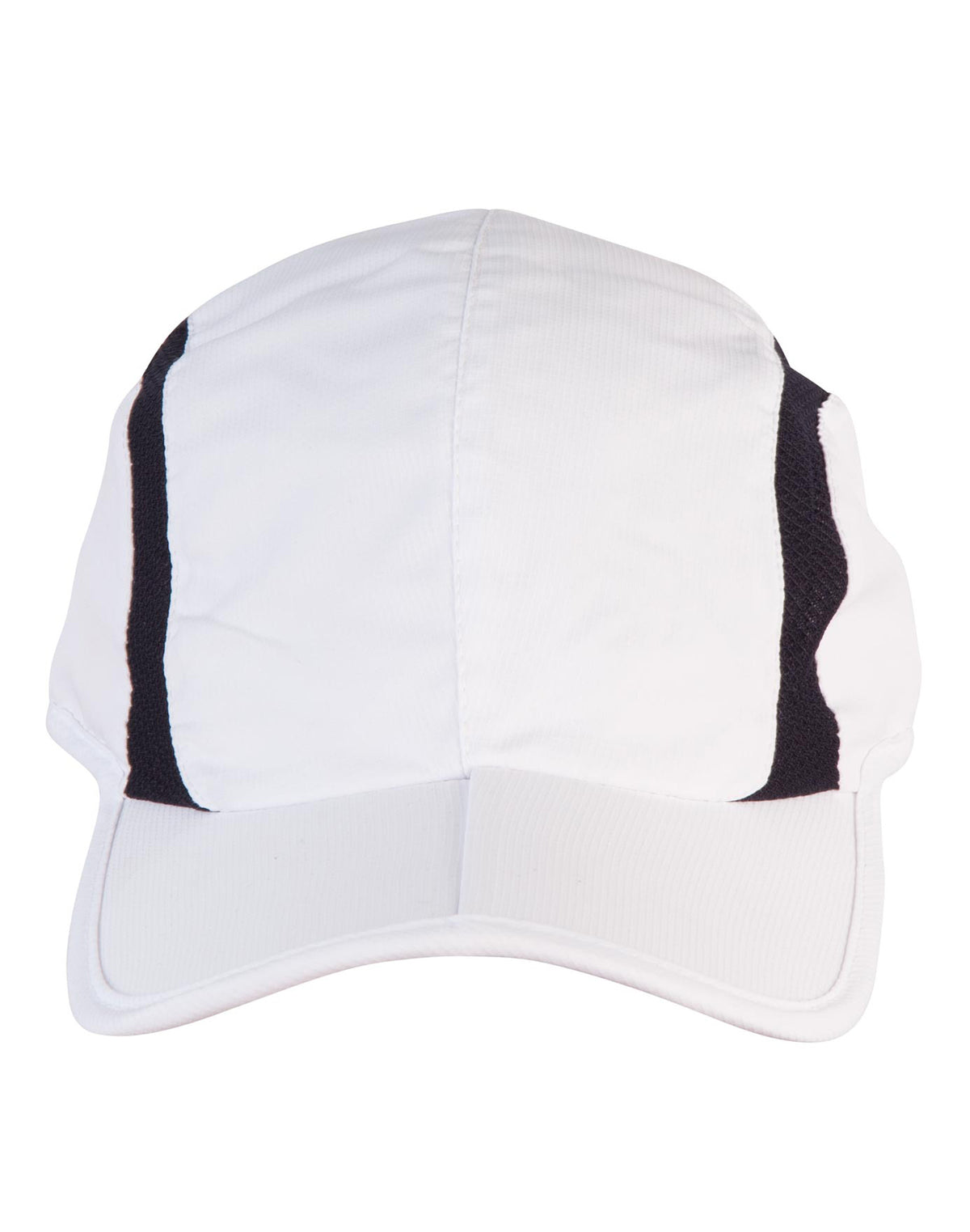 Sprint Foldable Cap - White/Navy - Front