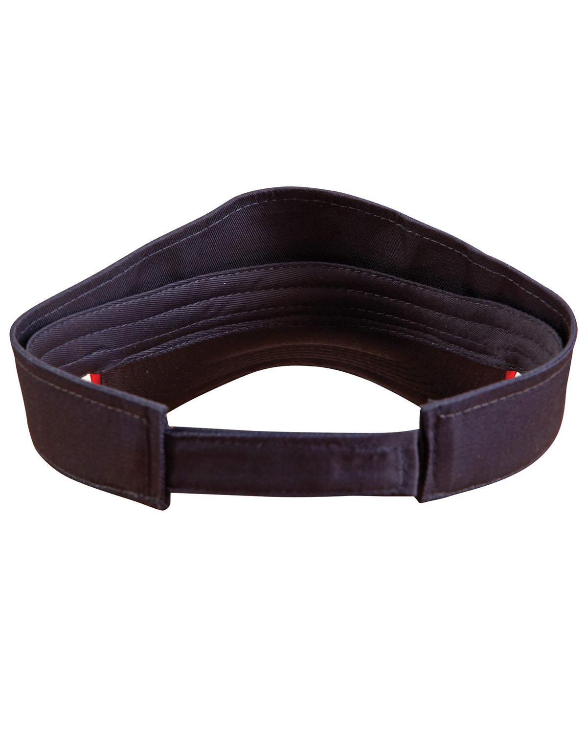Contrast Sandwich Visor - Navy/Red - Back