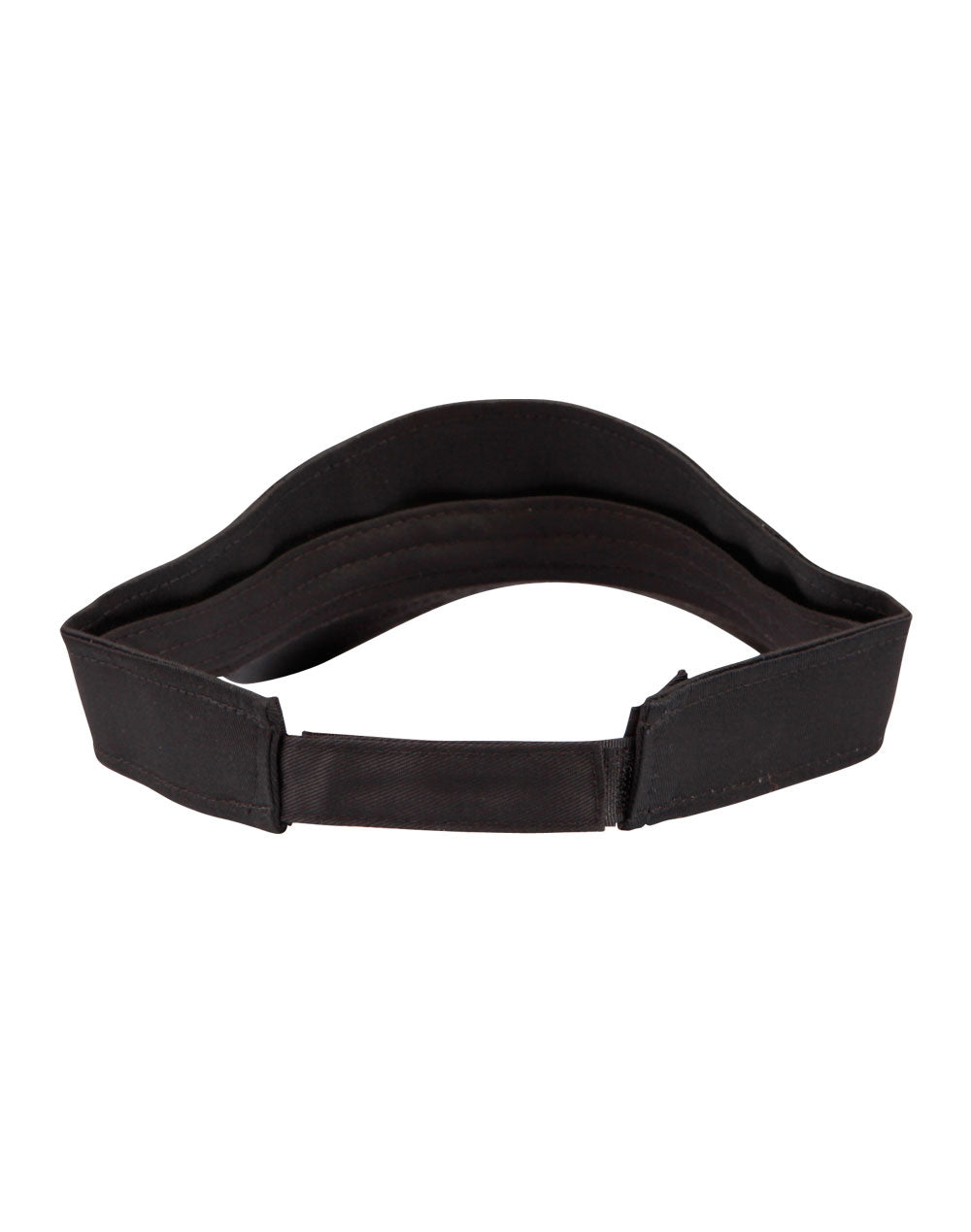 Contrast Sandwich Visor - Black - Back