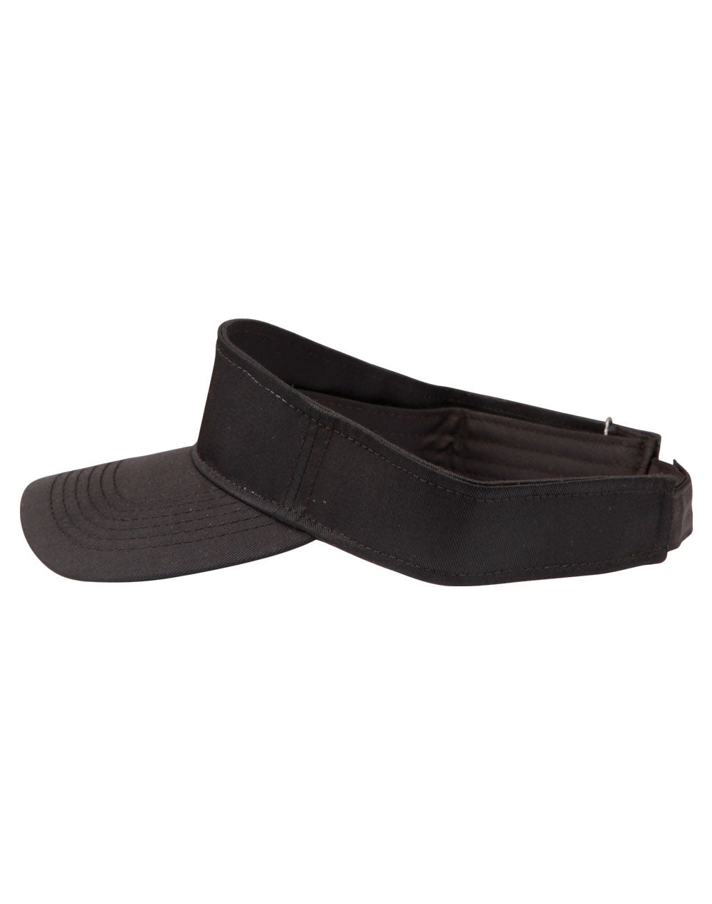 Contrast Sandwich Visor - Black - View