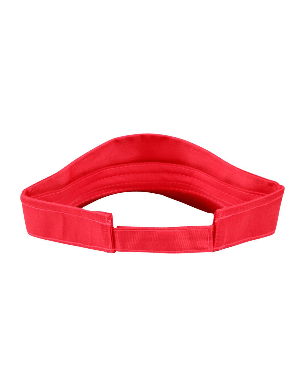 Contrast Sandwich Visor - Red - Back