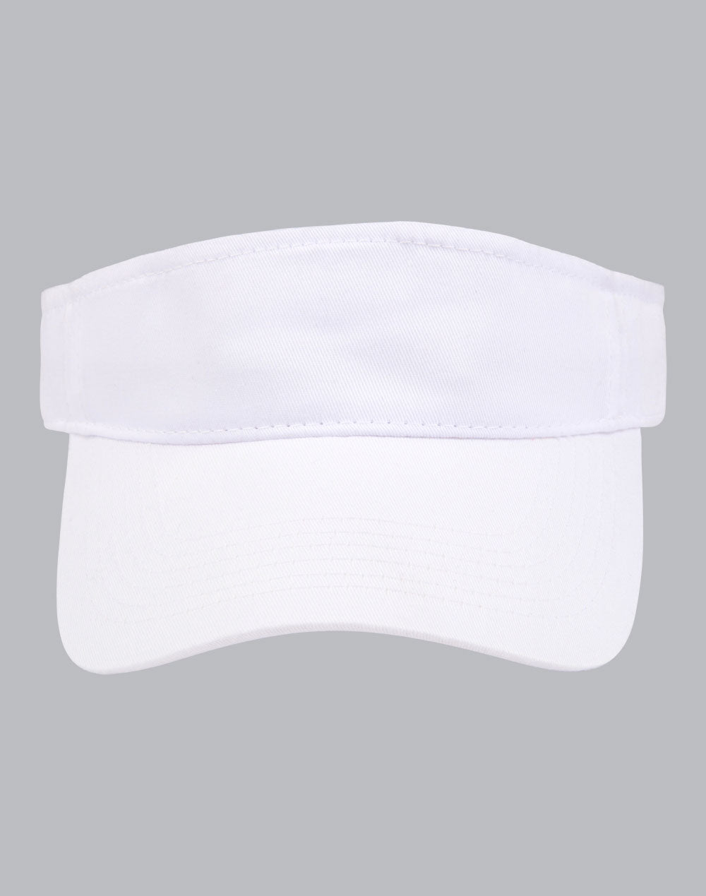 Contrast Sandwich Visor - White - Front