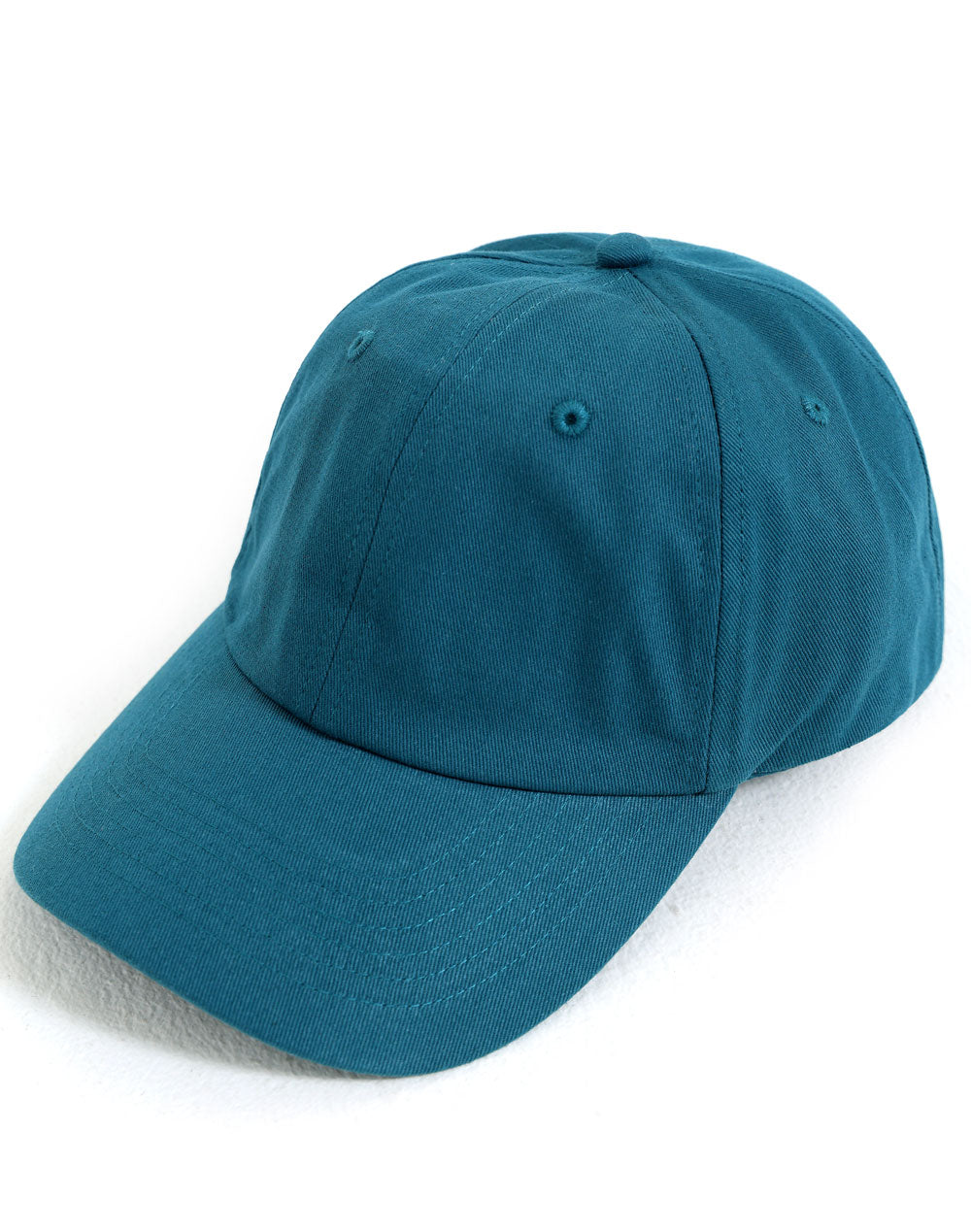 Cotton Twill Unstructured Cap - Atlantic - View