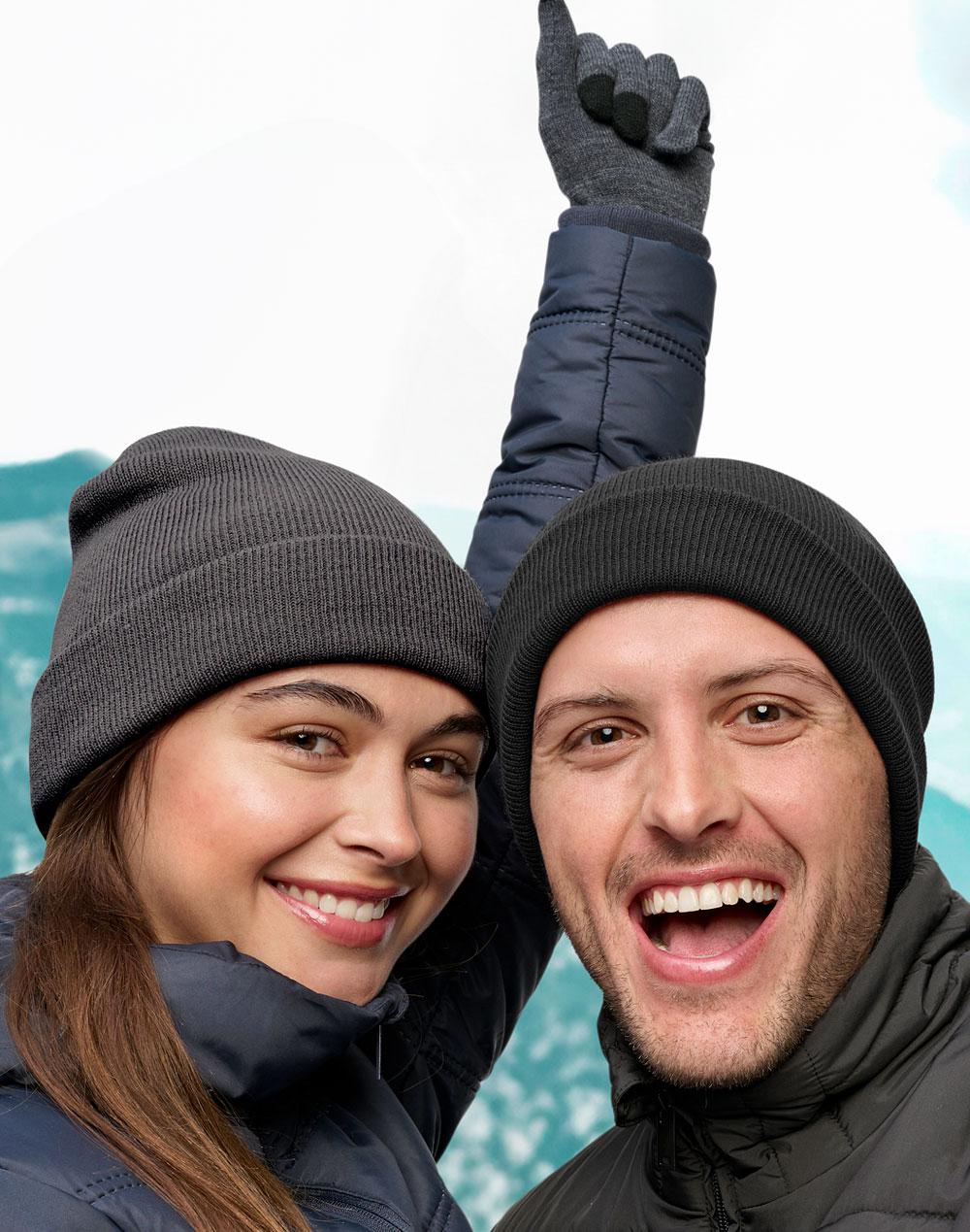 Roll Up rPET Knit Beanie