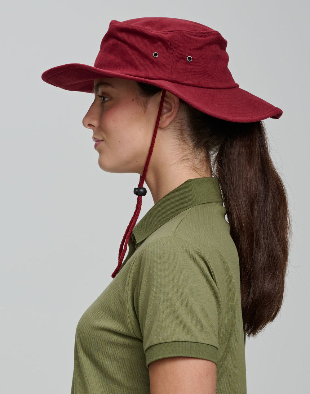 Surf Hat - Maroon - View