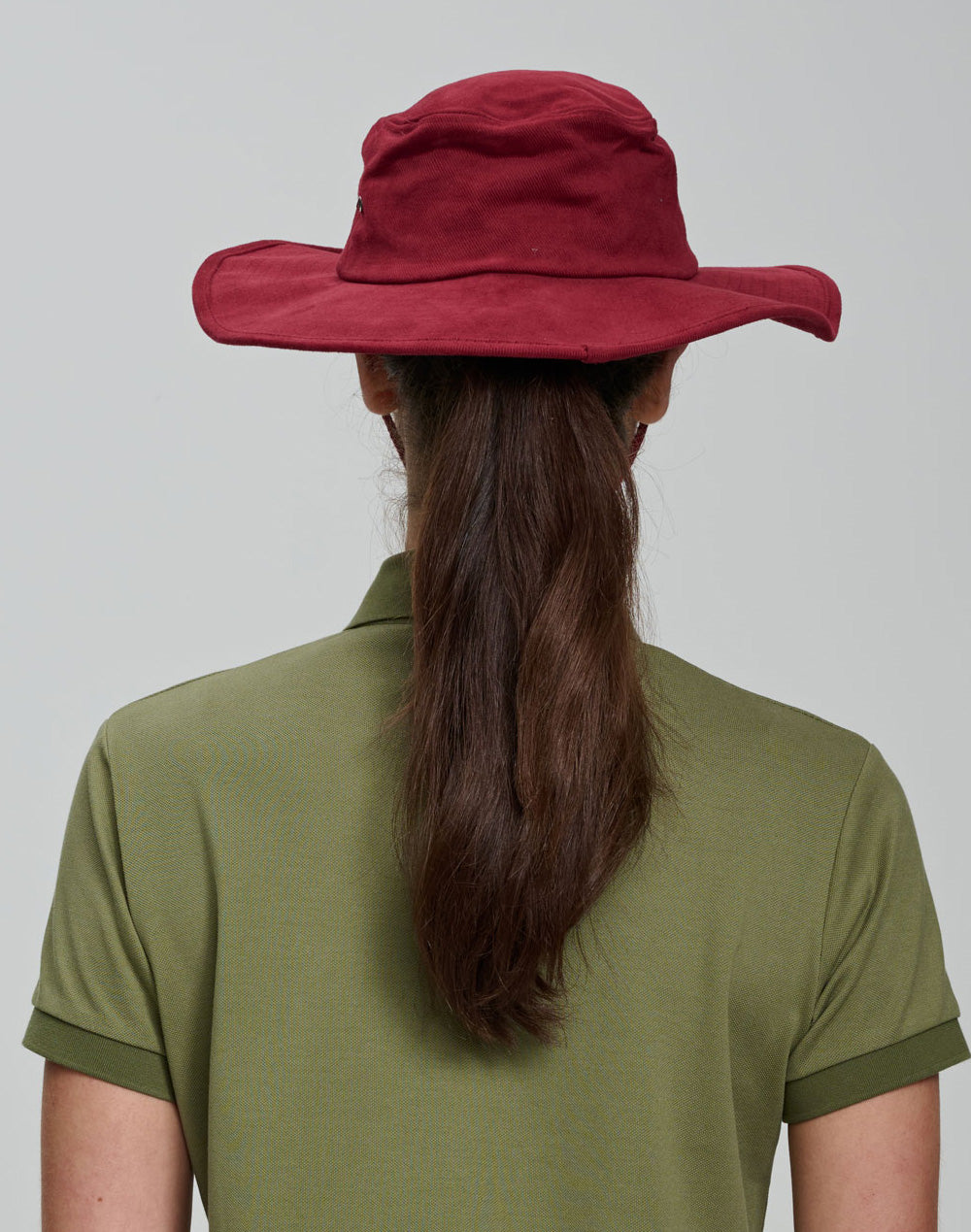 Surf Hat - Maroon - View