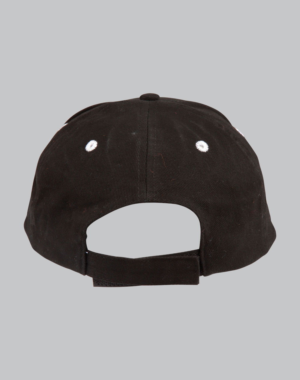 Contrast Peak Cap - Black/White - Back