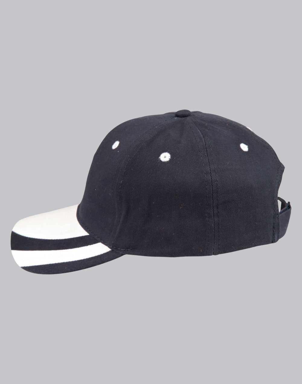Contrast Peak Cap - Navy/White - View