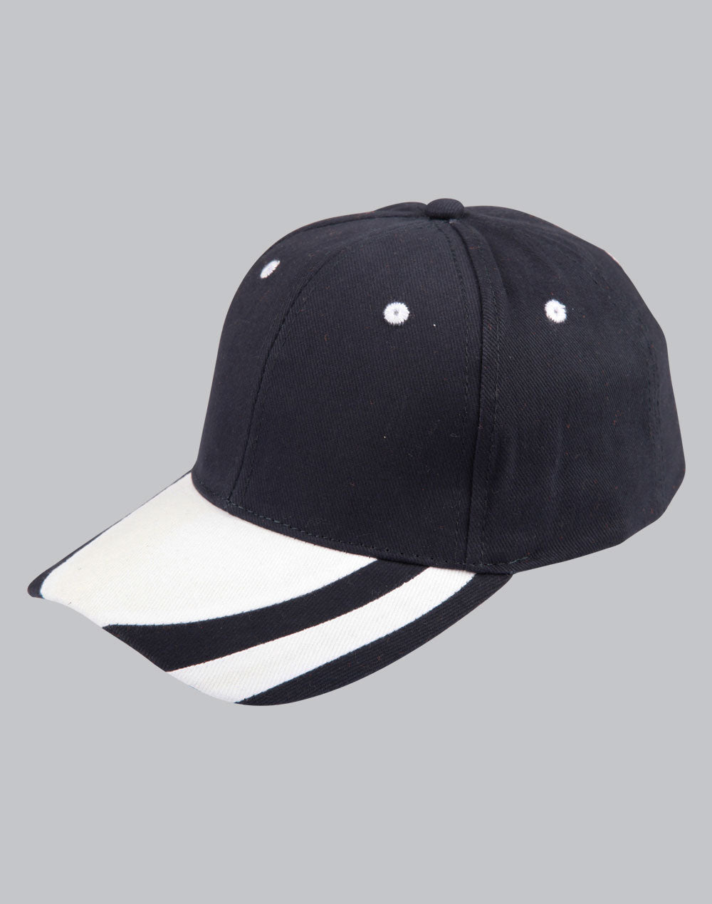Contrast Peak Cap - Navy/White - View