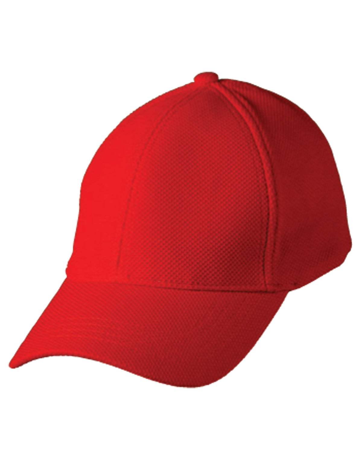 PQ Mesh Fitted Cap - Red - Front