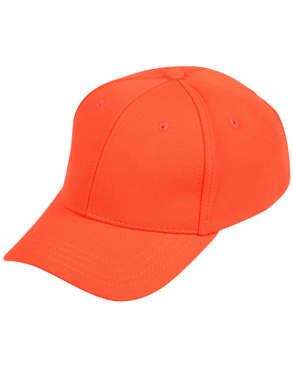 Pique Mesh Cap - Fluoro Orange - View