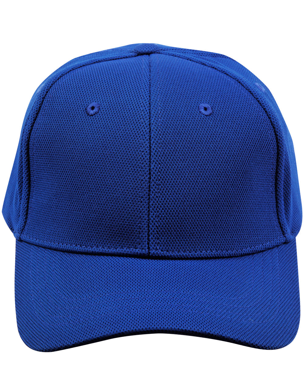 Pique Mesh Cap - Royal - Front