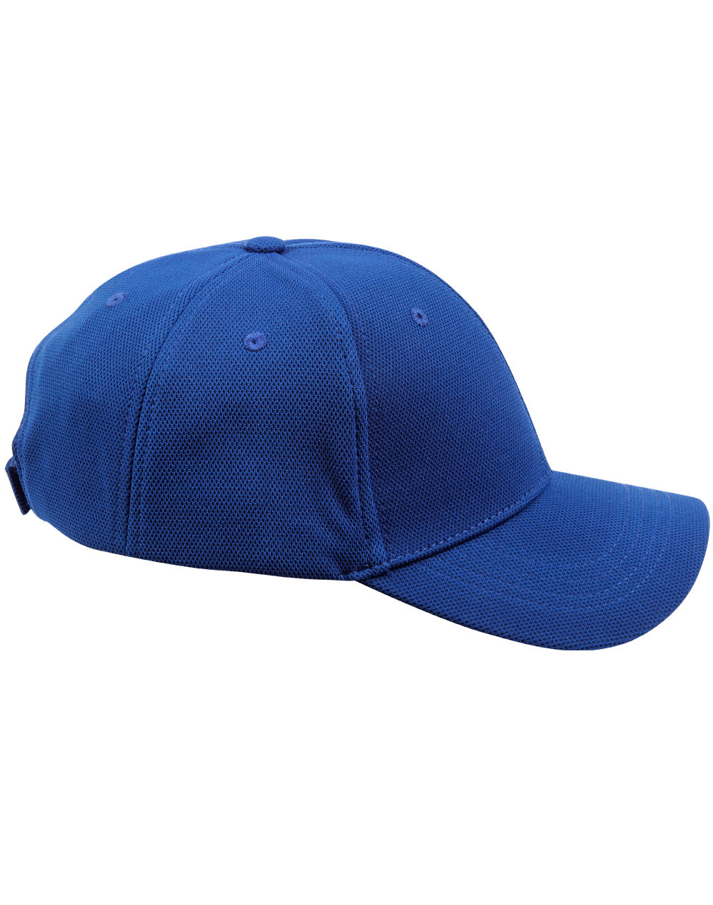Pique Mesh Cap - Royal - View