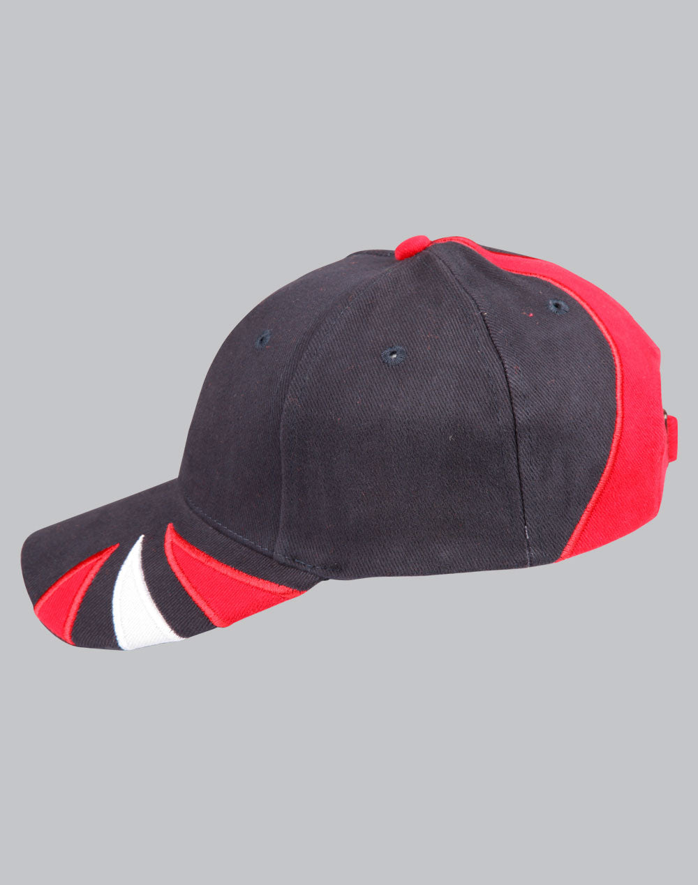 Bathurst Colours Cap - Navy/White/Red - View