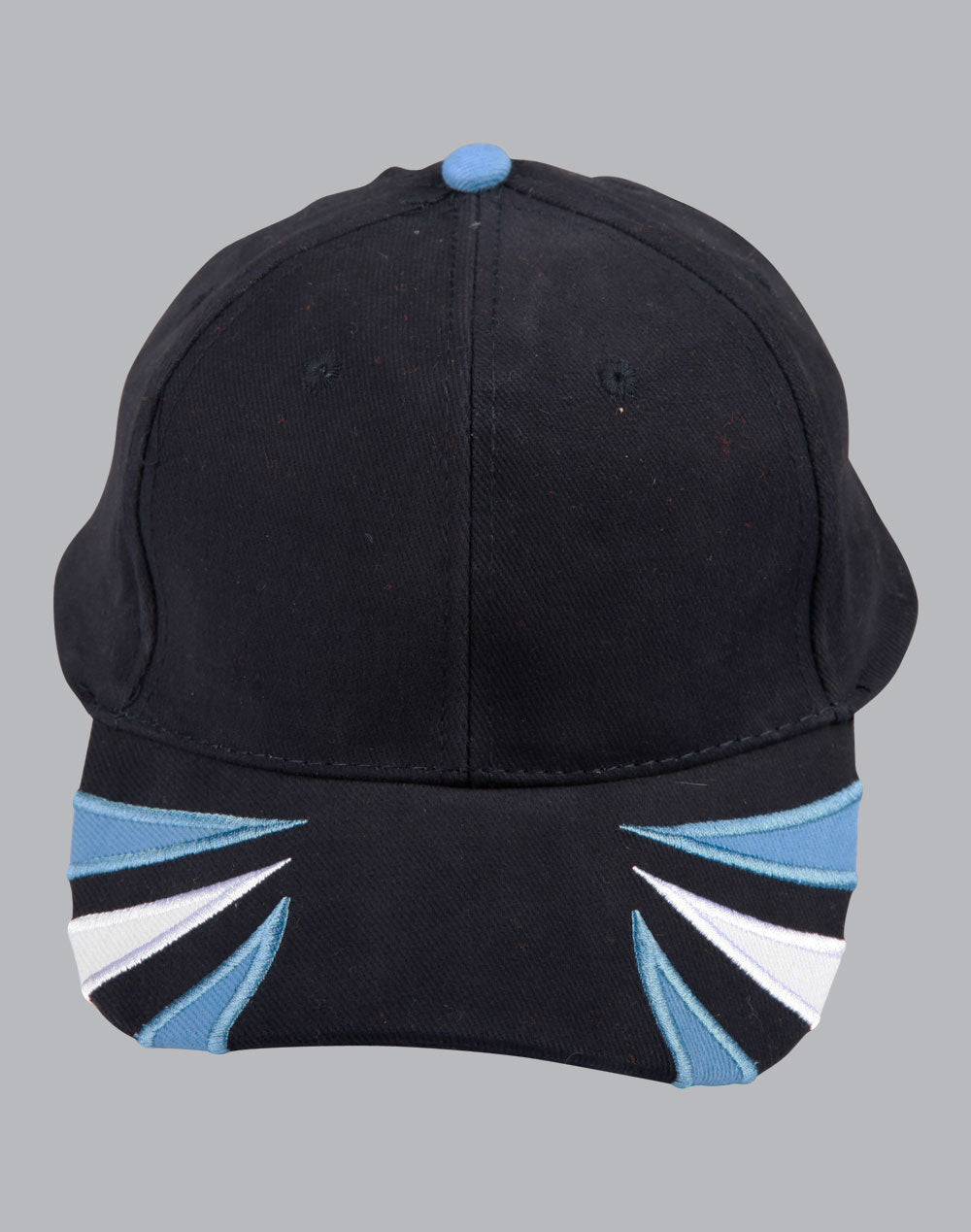 Bathurst Colours Cap - Navy/White/Skyblue - Front