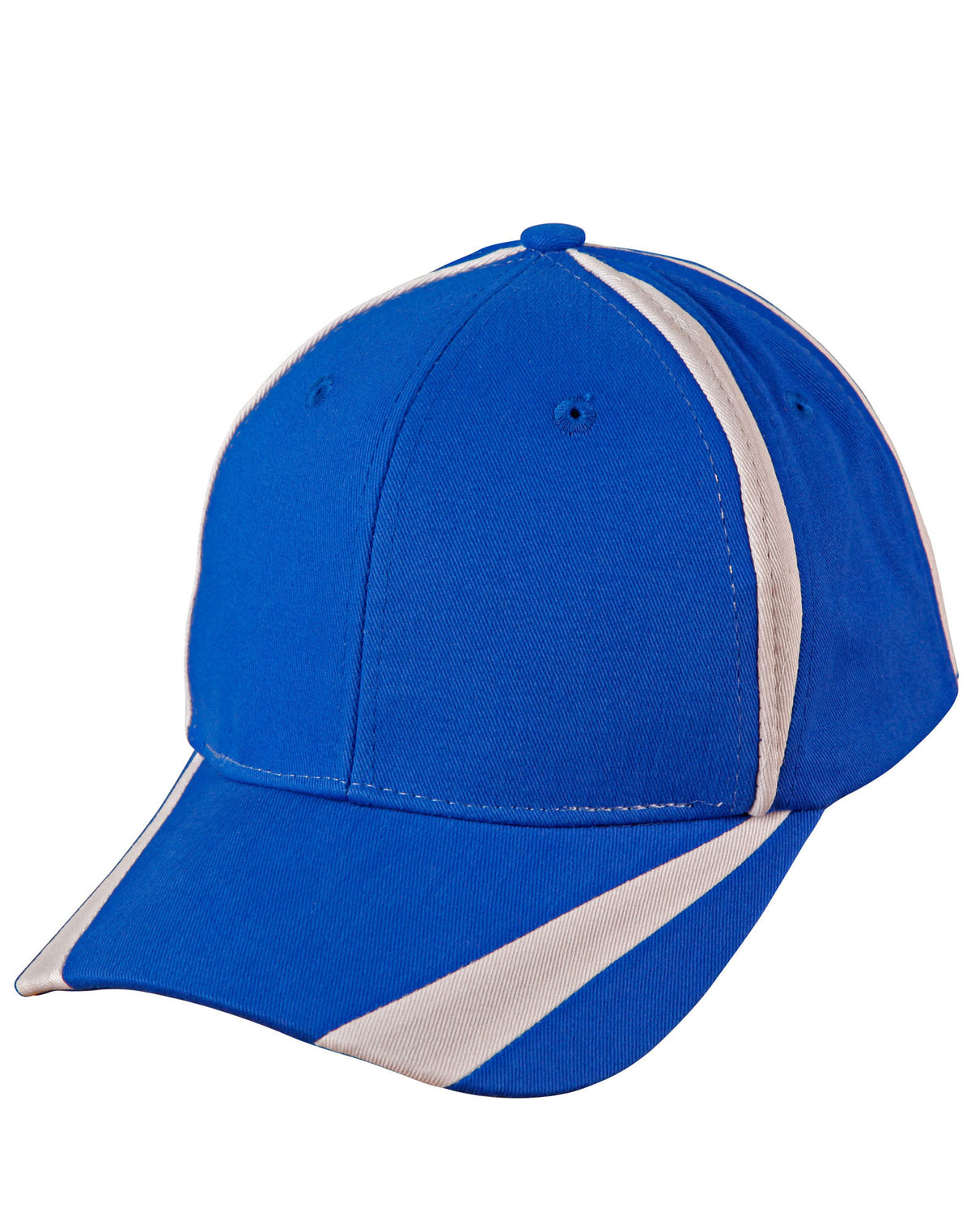 Peak & Crown Contrast Cap - Royal/White - Front