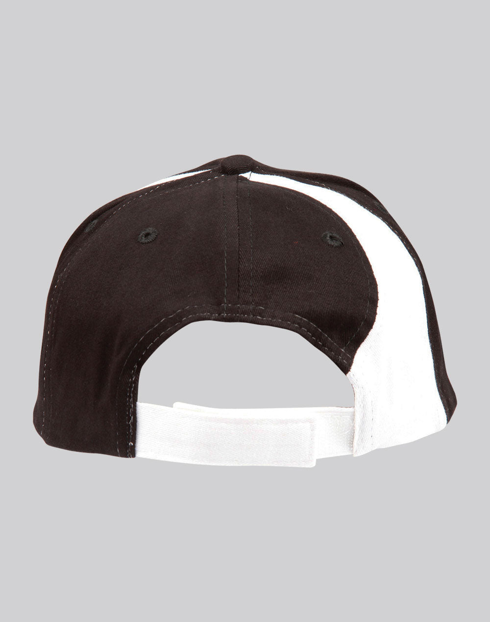 Peak & Crown Contrast Cap - Black/White - Back