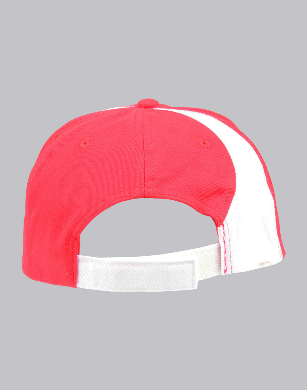 Peak & Crown Contrast Cap - Red/White - Back