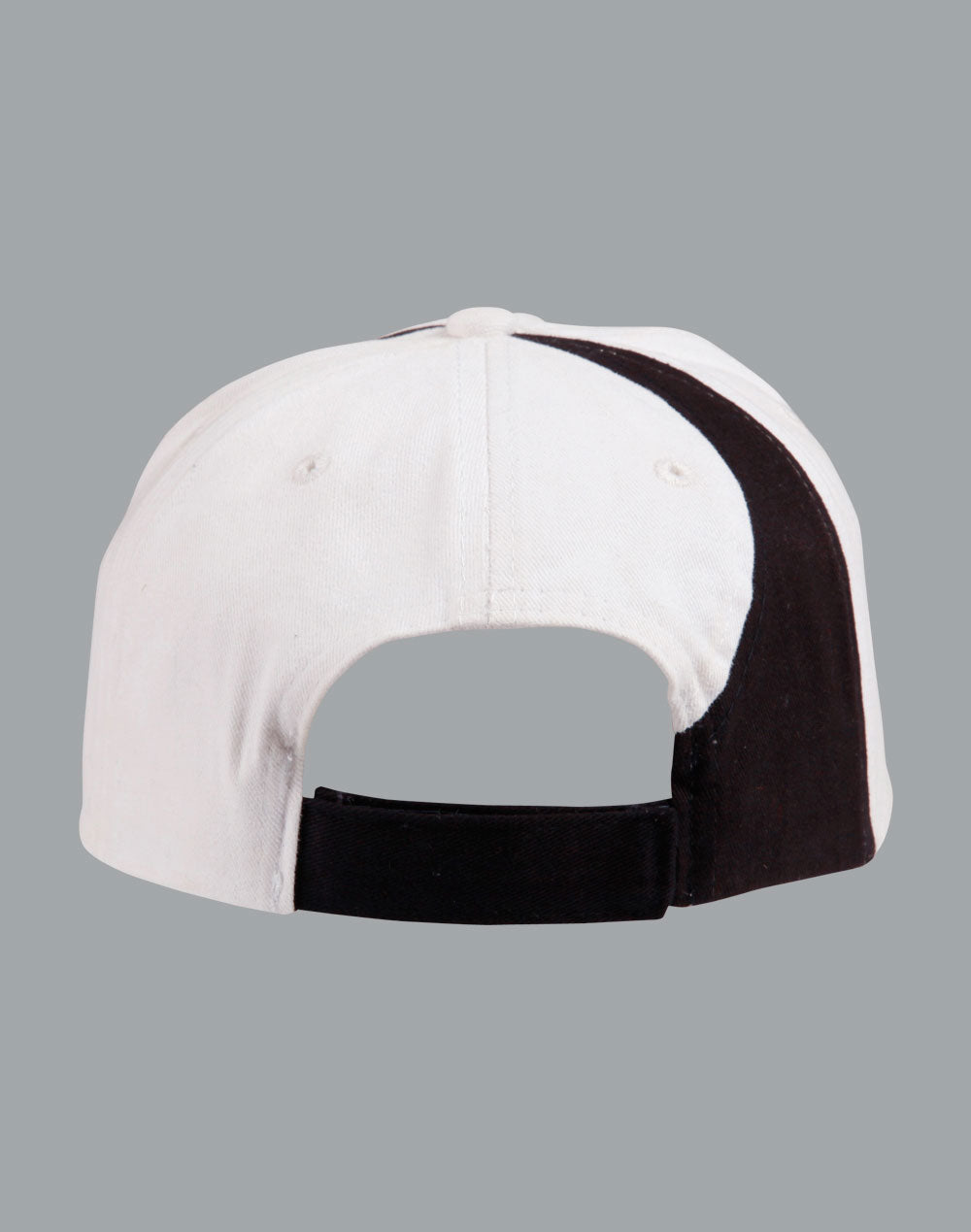 Peak & Crown Contrast Cap - White/Navy - Back