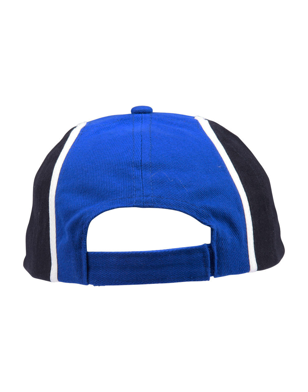 Tri-Colour Cap - Royal/White/Navy - Back