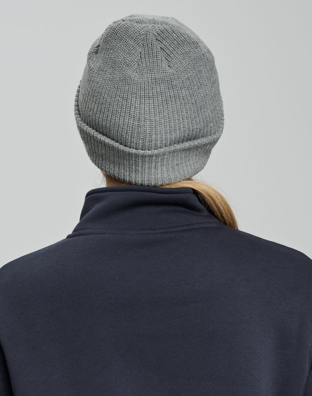 Roll Up Cable Knit Snug Beanie - view