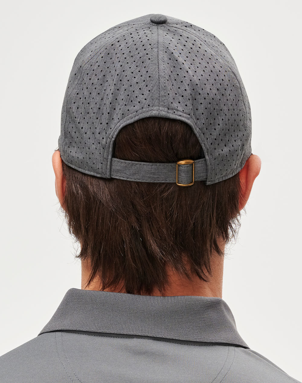 Four Way Stretch Laser Cut Runner’s Cap - Back