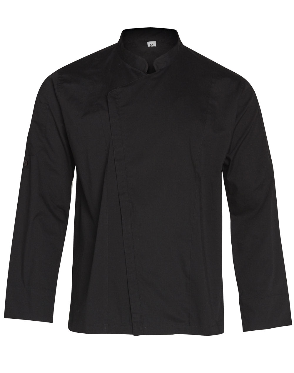 Mens Functional Chef Jackets - Black - Front