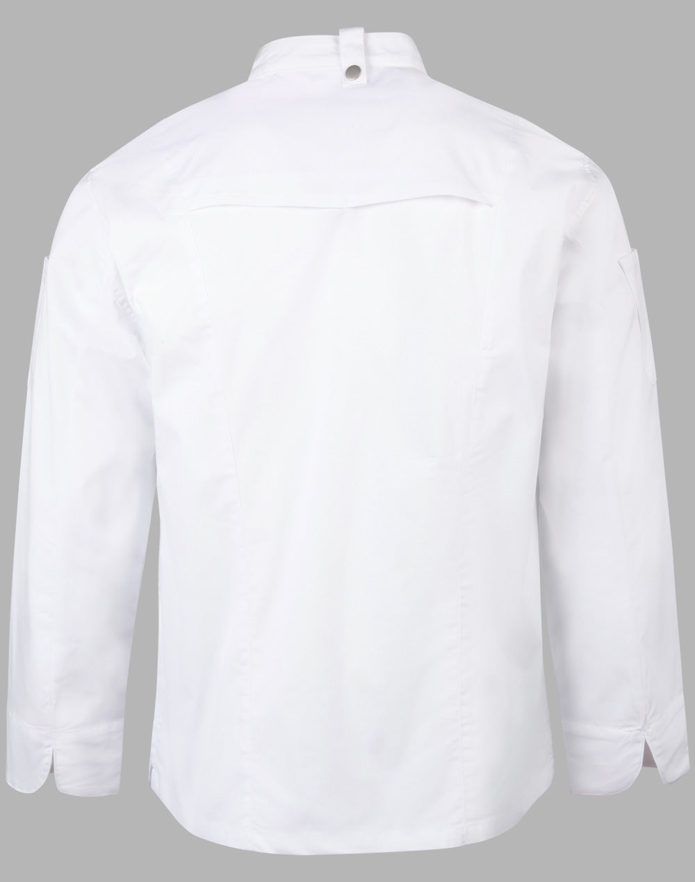 Mens Functional Chef Jackets - White - Back