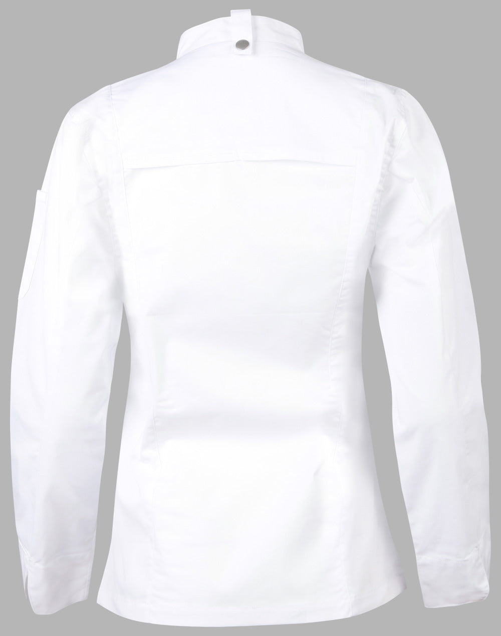 Ladies Functional Chef Jackets - White - Back