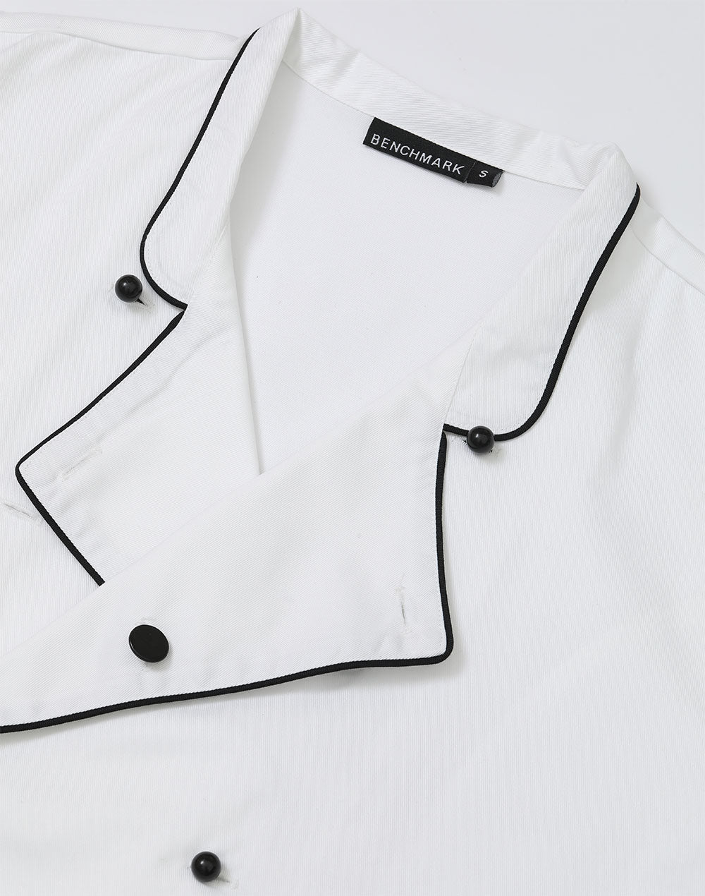 Executive Chef Jacket Unisex - White/Black - View