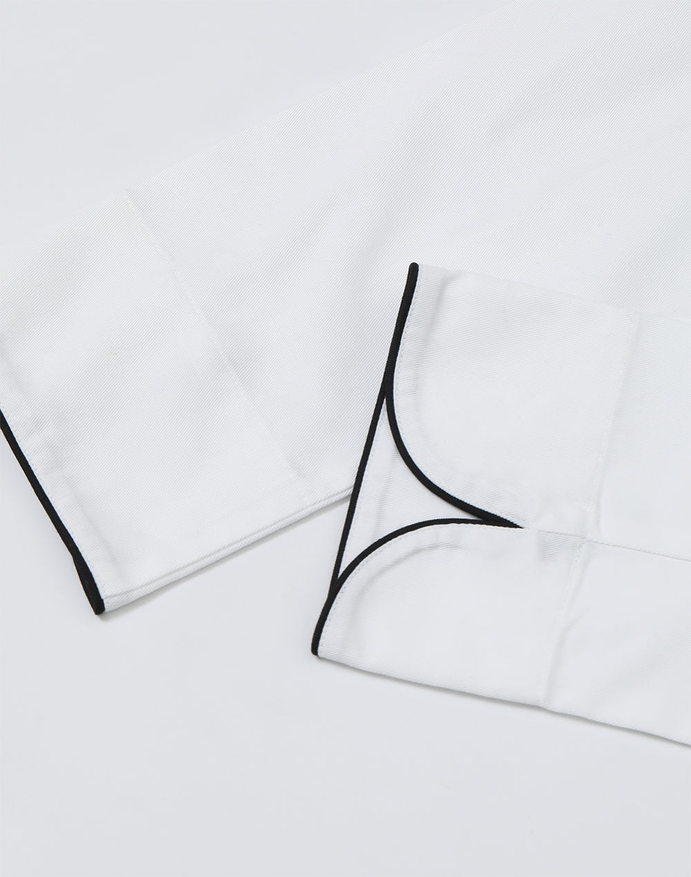 Executive Chef Jacket Unisex - White/Black - View