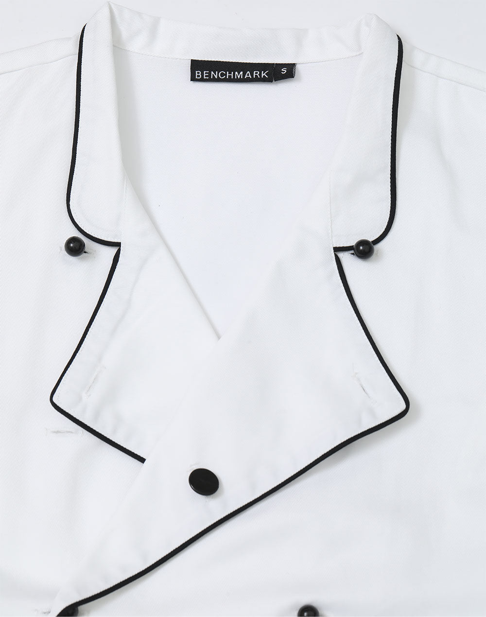 Executive Chef Jacket Unisex - White/Black - View