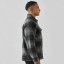 Men's Highland Sherpa Lined Plaid Jacket - view