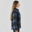 Women's Highland Sherpa Lined Plaid Jacket - view