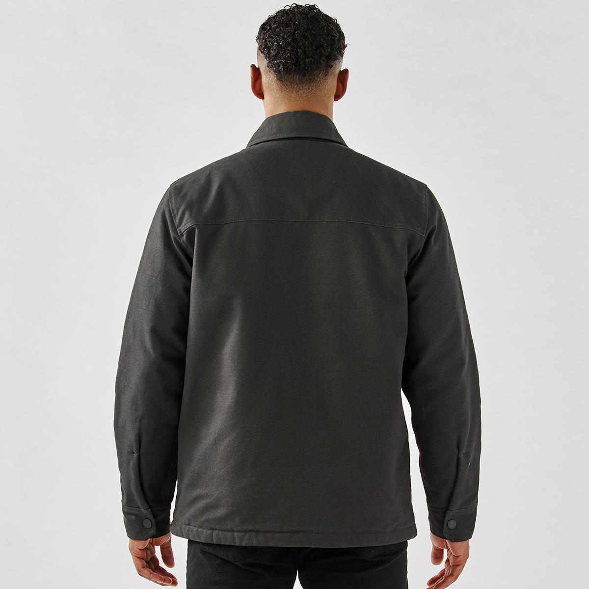 Men's Oxide Sherpa Lined Canvas Jacket - view
