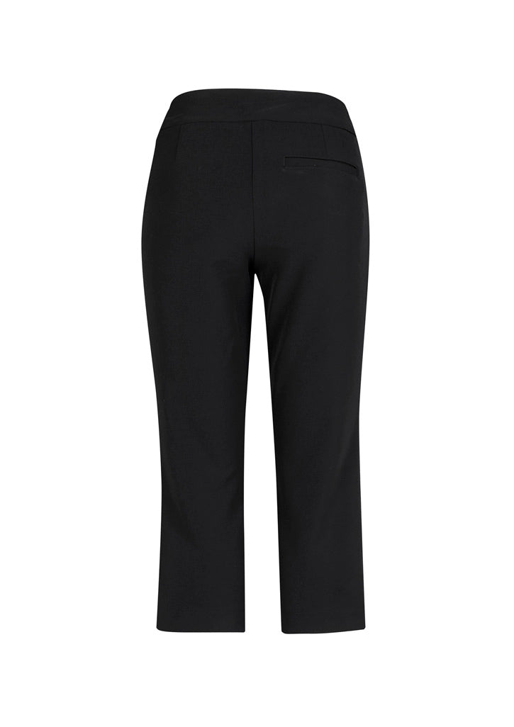Jane Womens 3/4 Length Stretch Pant - Black - Back