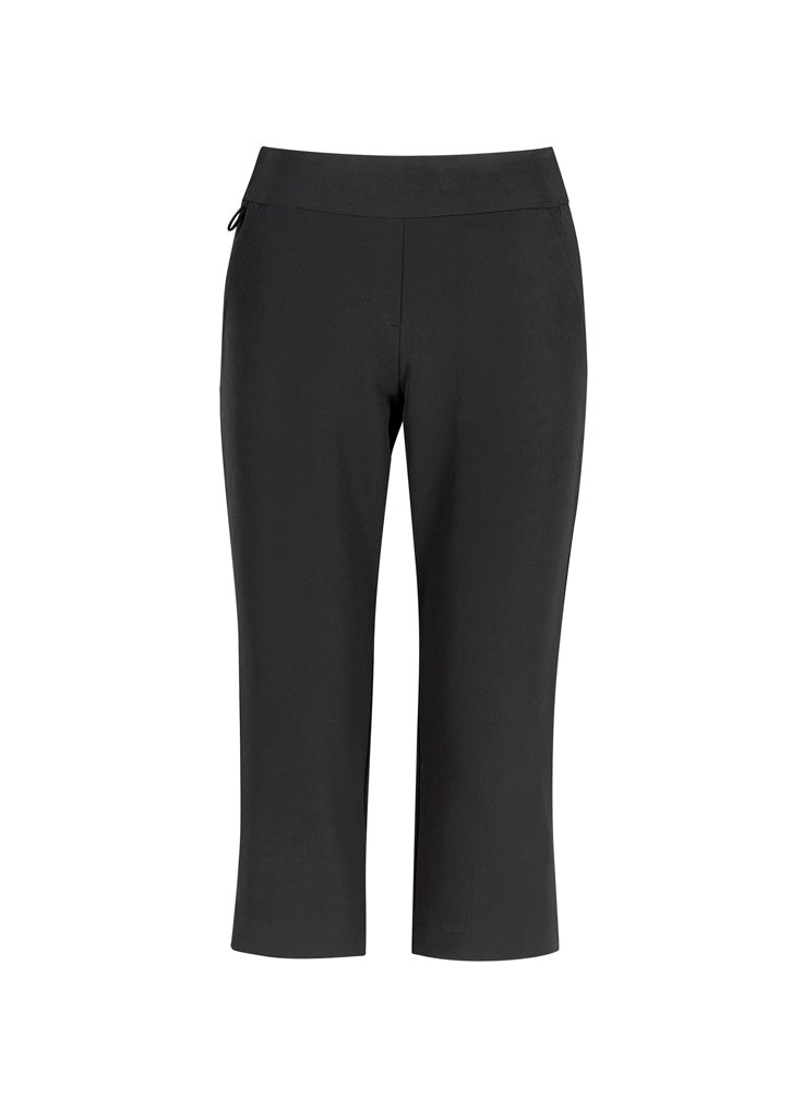 Jane Womens 3/4 Length Stretch Pant - Charcoal - Front