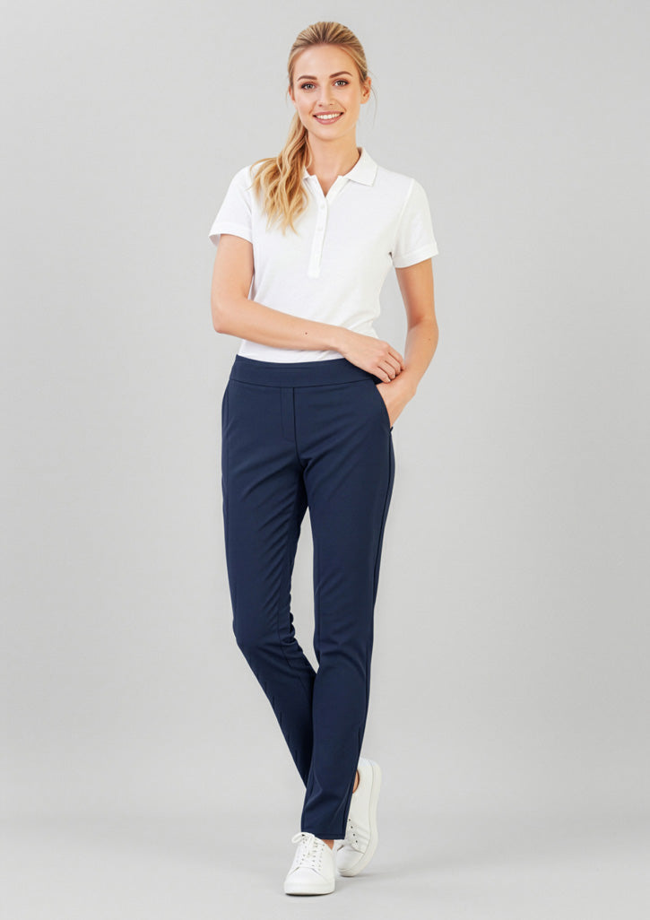 Jane Womens Stretch Pant - Navy - Model